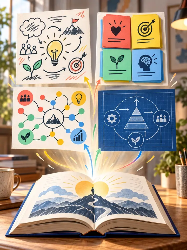120 Four-Word Book Summary Codes