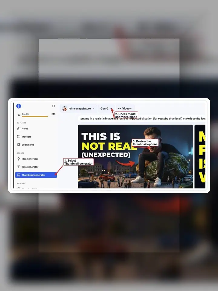 1of10 YouTube Thumbnail Workflow